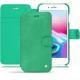 Capa em pele Apple iPhone 8 Plus - Menthe vintage ( Pantone 562C ) 