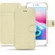Custodia in pelle Apple iPhone 8 Plus - Ivoire ( Sleek P C12 - White ) 