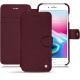 Funda de piel Apple iPhone 8 Plus - Lie de vin ( Pantone 5115C ) 