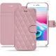 Apple iPhone 8 Plus leather case - Rose - Couture ( Nappa - Pantone 2365C ) 