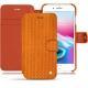 Housse cuir Apple iPhone 8 Plus - Abaca arancio