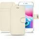 Funda de piel Apple iPhone 8 Plus - Blanc PU