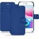 Housse cuir Apple iPhone 8 Plus - Bleu océan PU
