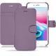 Capa em pele Apple iPhone 8 Plus - Lilas PU