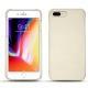 Custodia in pelle Apple iPhone 8 Plus - Blanc (  Nappa - White ) 