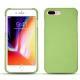 Apple iPhone 8 Plus leather cover - Vert olive ( Nappa - Pantone 578U ) 