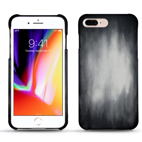 Capa em pele Apple iPhone 8 PlusGris Patine