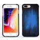 Funda de piel Apple iPhone 8 Plus - Bleu Patine