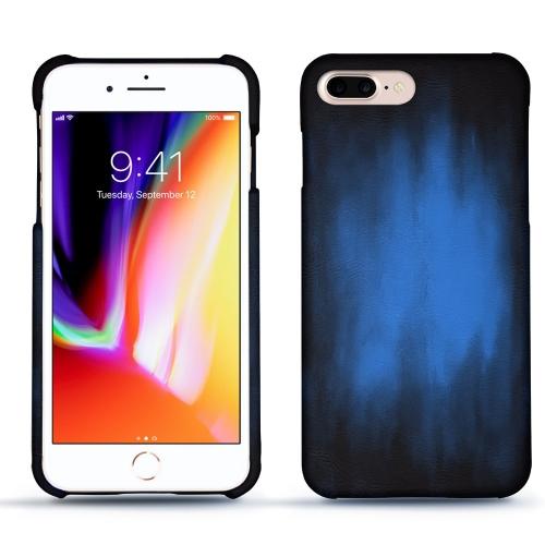 가죽 커버 Apple iPhone 8 PlusBleu Patine