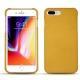 Funda de piel Apple iPhone 8 Plus - Jaune soulèu