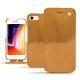 Housse cuir Apple iPhone 8 - Or Maïa ( Pantone 871C ) 