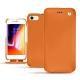 Apple iPhone 8 leather case - Orange ( Nappa - Pantone 1495U ) 