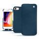 Housse cuir Apple iPhone 8 - Blu mediterran