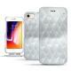 가죽 커버 Apple iPhone 8 - Platinium - Couture