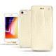 Custodia in pelle Apple iPhone 8 - Crocodile milk