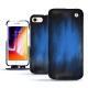 Funda de piel Apple iPhone 8 - Bleu Patine