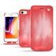 가죽 커버 Apple iPhone 8 - Rose Patine