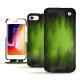 가죽 커버 Apple iPhone 8 - Vert Patine