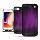 Housse cuir Apple iPhone 8 - Violet Patine