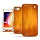 Custodia in pelle Apple iPhone 8 - Orange Patine