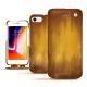 가죽 커버 Apple iPhone 8 - Doré Patine