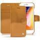 Custodia in pelle Apple iPhone 8 - Or Maïa ( Pantone 871C ) 