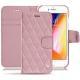 Custodia in pelle Apple iPhone 8 - Rose - Couture ( Nappa - Pantone 2365C ) 