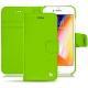 Funda de piel Apple iPhone 8 - Vert fluo