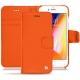 Funda de piel Apple iPhone 8 - Orange fluo