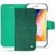 Housse cuir Apple iPhone 8 - Crocodile pino