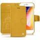 Apple iPhone 8 leather case - Jaune soulèu