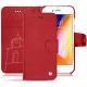 Apple iPhone 8 leather case - Rouge troupelenc