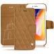 Custodia in pelle Apple iPhone 8 - Castan esparciate - Couture