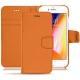 Funda de piel Apple iPhone 8 - Orange PU