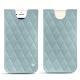 Custodia in pelle Apple iPhone 8 - Bleu ciel - Couture ( Nappa - Pantone 277C ) 