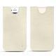 Pochette cuir Apple iPhone 8 - Blanc escumo