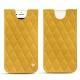 レザーケース Apple iPhone 8 - Jaune soulèu - Couture