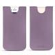 Apple iPhone 8 leather pouch - Lilas PU