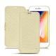 レザーケース Apple iPhone 8 - Ivoire ( Sleek P C12 - White ) 