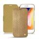 Custodia in pelle Apple iPhone 8 - Serpent sabbia