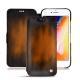 Funda de piel Apple iPhone 8 - Marron Patine