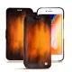 レザーケース Apple iPhone 8 - Fauve Patine