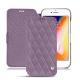 Custodia in pelle Apple iPhone 8 - Lilas - Couture ( Nappa - Pantone 2645U ) 