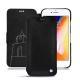 Apple iPhone 8 leather case - Negre poudro