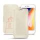Capa em pele Apple iPhone 8 - Blanc escumo