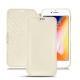 Apple iPhone 8 leather case - Blanc PU