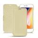 Apple iPhone 8 leather case - Beige PU