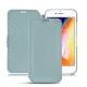 レザーケース Apple iPhone 8 - Bleu Ciel PU