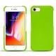 Capa em pele Apple iPhone 8 - Vert fluo