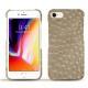 レザーケース Apple iPhone 8 - Autruche desert